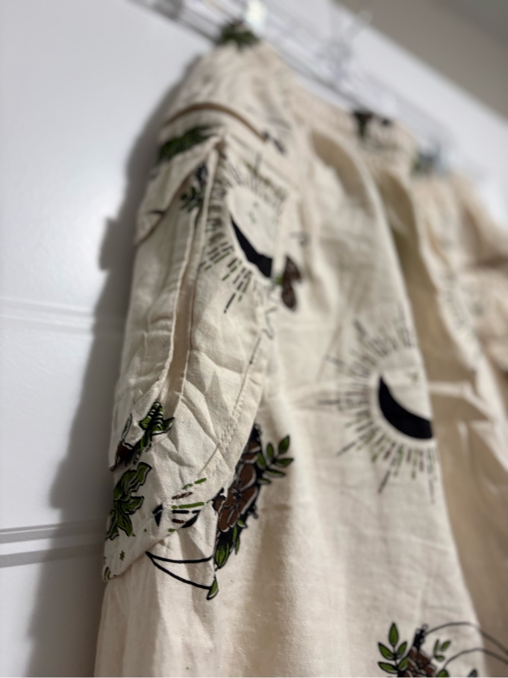 Wholesale Whimsy Goth Inspired Boho Hippie Unisex Baggy Pants L/Xl - Picture 10 of 16